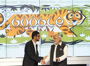 India-PM-Narendra-Modi-Sundar-Pichai-CEO-Google-Googleplex